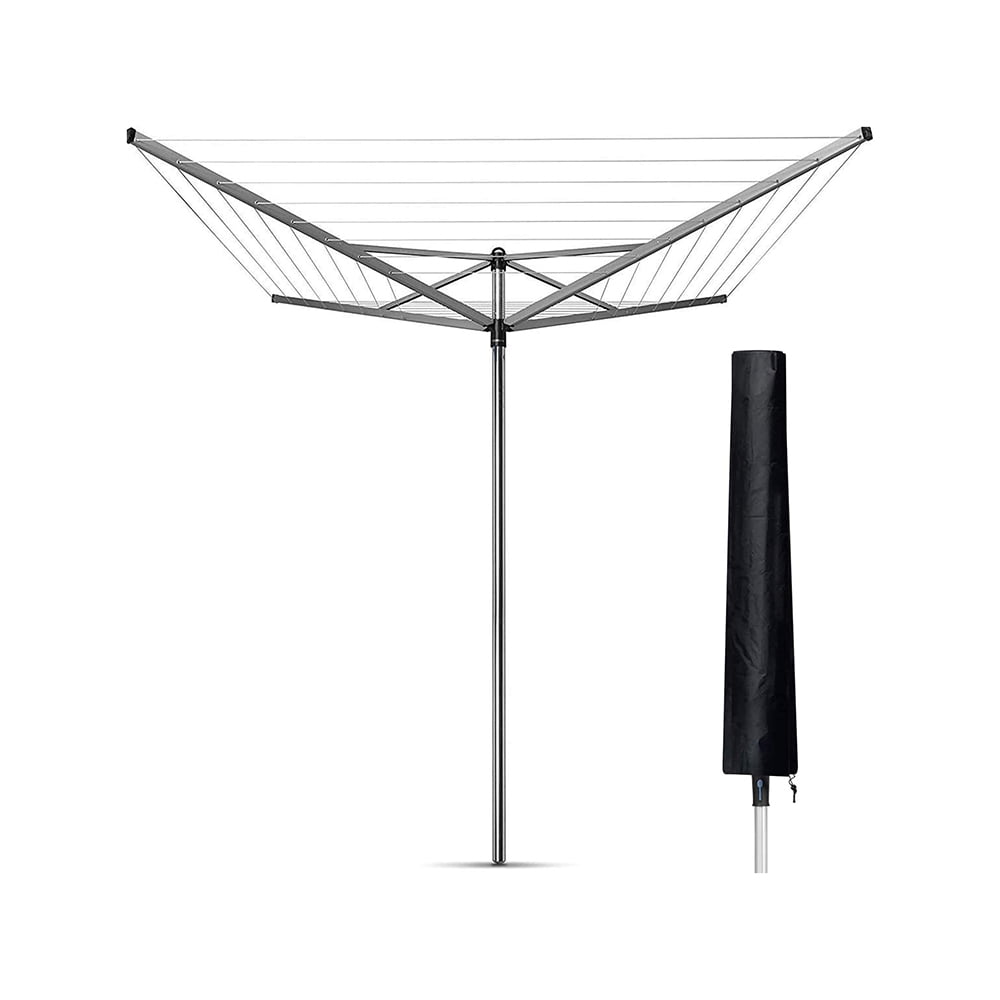 WATERPROOF WEATHERPROOF ROTARY WASHING LINE COVER FOR CLOTHES AIRER PARASOL 