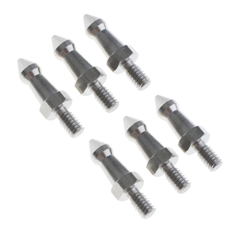 Stainless Steel 1/4 Thread Replacement Tripod s 6pcs Set For Gizto Tripod Monopod 4cm