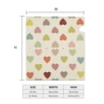thumbnail image 6 of Balery Heart Polka Dot Mailbox Cover - Standard Size-21x18 in, 6 of 9