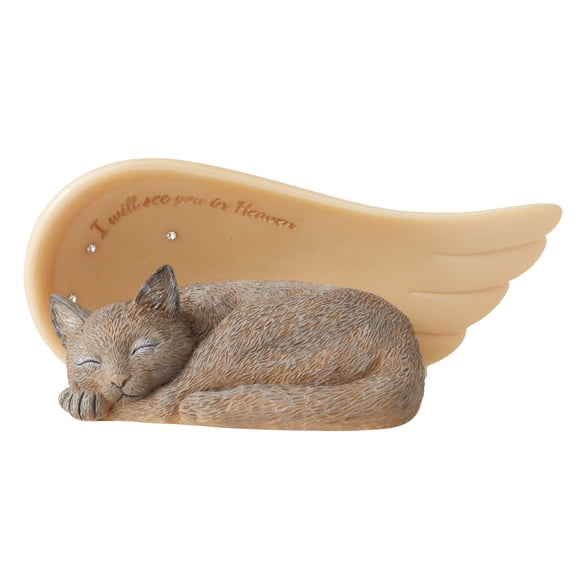Foundations Cat Angel Figurine