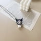 thumbnail image 1 of Sanrios Hello Kitty collar Y2K Harajuku oscuro estilo lindo dibujos animados Kuromi Stitch Sweethearts personalidad acrílico clavícula cadena xuanjing  unisex, 1 of 2