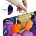 thumbnail image 6 of FORMRS Acrylic Clipboard with Low Profile Clip Standard A4 Letter Size, 12.5" x 9", Large Purple Flowers, 6 of 8