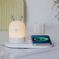 thumbnail image 1 of RYRDWP Wireless Charger Sleeping Night Light Wireless Charging Stand For Mobile Phones Wireless Charging 15W Fast Charging Both Put And Charge, 1 of 8