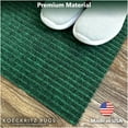 thumbnail image 3 of Koeckritz Rugs 5'x5' Emerald Green Heavy Duty Non-Slip Indoor/Outdoor All-Weather Mat For Home, 3 of 7