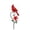 A, variant on 23.6 Inch Wrought Red Bird Garden Stake, Rustic Metal Red Bird Yard Art, Weather Resistant Iron Outdoor Decoration for Garden Flower Bed Patio Lawn, Bird Lover Gift (C)