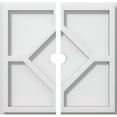 thumbnail image 5 of 30"OD x 1"ID x 10 1/2"C x 1"P Embry Architectural Grade PVC Contemporary Ceiling Medallion, 5 of 5