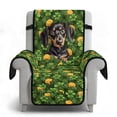 thumbnail image 6 of TSOVTHRID Dachshund Dog Shamrock Coin Print Recliner Slipcovers, Removable Non-Slip Lazyboy Covers Couch Chair Cover Reclining with Storage Pocket, Furniture Protector for St. Patrick's Day Decor, 6 of 7