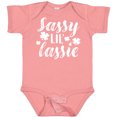 thumbnail image 3 of Inktastic Saint Patrick's Day Sassy Lil' Lassie with Shamrocks Boys or Girls Baby Bodysuit, 3 of 5