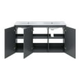 thumbnail image 6 of Bryn 48" Wall-Mount Double Sink Bathroom Vanity, 6 of 8