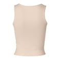 thumbnail image 5 of AWZXDE 2026 Women Summer Beaded Neckline Elegant Sleeveless Tank Tops For Women For Casual Wear And Layering Camisole Beige,M, 5 of 5