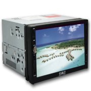 Absolute DD-3000 7" Double Din Multimedia DVD Player Receiver