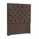 thumbnail image 5 of Box Base Cama Individual + Cabecera Capri Chocolate Dicasa  Bless, 5 of 8