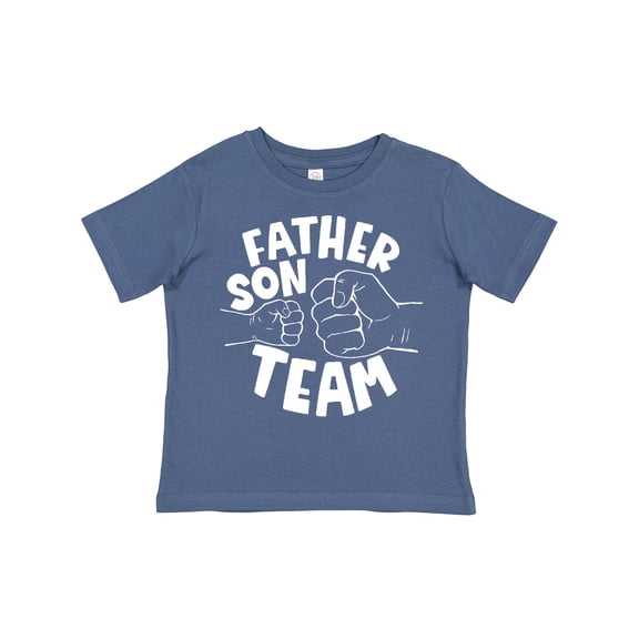 Inktastic Father's Day Father Son Team Parent Child Fist Bump Boys or Girls Toddler T-Shirt