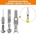 thumbnail image 4 of Kit de conectores Pin Amliber de 26 tipos con herramienta de crimpado 22-14 AWG, 4 of 8