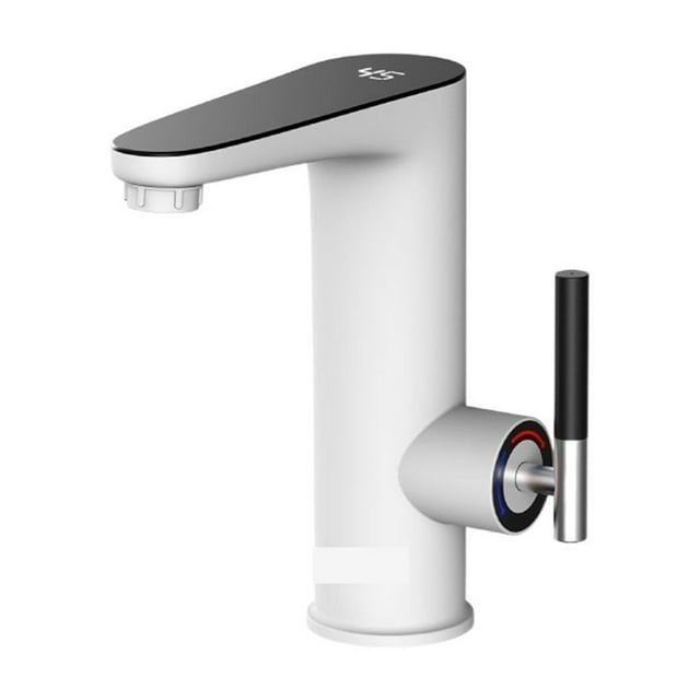 Chauffe-eau Électrique Robinet de Cuisine Sans Réservoir Geysers Robinet de Chauffage Instantané, Chauffage Rapide