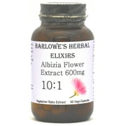 Albizzia Julibrissin Flower Extract 10:1 "Albizia" - 60 600mg VegiCaps - Stearate Free, Bottled in Glass! FREE SHIPPING on orders over $49!