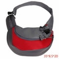 thumbnail image 4 of Methold Mochila cómoda para perros y gatos, bolsa de viaje para perros y cachorros Suministros para perros rojo S, 4 of 4