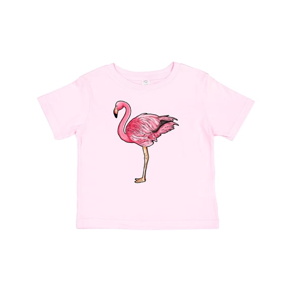 Inktastic Pink Flamingo Boys or Girls Baby T-Shirt