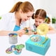 thumbnail image 5 of Tocadiscos educativo infantil | Bluetooth y reproducción de tarjetas de sonido | Juguete musical de aprendizaje temprano con 96 tarjetas de sonido | Diseño seguro y duradero | Interacción entr, 5 of 5