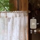 thumbnail image 5 of Cortinas de Cocina Jinchan Semi Transparentes con Mini Pompones de 36 cm Voile, 5 of 9