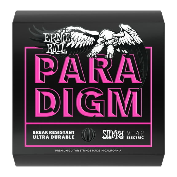 Ernie Ball Paradigm Slinky Electric Guitar Strings, 9-42 Gauge