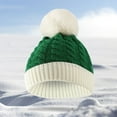 thumbnail image 5 of Baby Christmas Hat Knit Santa Hat Winter Baby Boy Girl Christmas Xmas Newborn Toddler Kids Christmas Beanie, 5 of 9