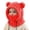 Red, variant on Kids Winter Hat And Scarf Lined Ear Cold Weather For Boys Girls Outdoor Activities
