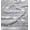 Slate Gray, variant on Soimoi Silk Fabric Leaves & Floral Block Printed Fabric 1 Yard 42 Inch Wide