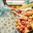 thumbnail image 4 of Country Sunflower Farm Theme Reusable Grocery Bag - Foldable & Large Capacity Tote for Parents, 4 of 6