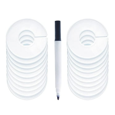 Clothing Rack Size Dividers, Closet Wardrobe Hangers Separator ...