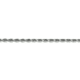 thumbnail image 3 of 14k White Gold 3.0mm D/C Quadruple Rope Chain (Weight: 10.99 Grams, Length: 18 Inches), 3 of 4