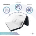 thumbnail image 2 of PACK COLCHÓN PLEGABLE TRIPLE MATRIMONIAL ADULTO (GORRONES) + 2 Almohadas Comfy, 2 of 5