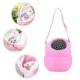 thumbnail image 5 of Mochila para perros, bolsa transpirable portátil para hámster erizo africano, bolso de mano, mochila de viaje para perros y gatos, 5 of 5