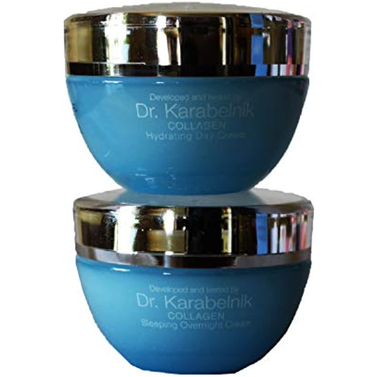 Dr. Karabelnic Collagen Hydrating and Firming Duo (Day Cream + Overnight Sleeping ream) 1.69 OZ each