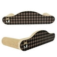 thumbnail image 3 of Purrfect World Cat Scratcher and Lounge: Chocolate & Tan Checkerboard, 3 of 5