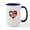 White/Navy Inside, variant on CafePress - Mineticks Large Mug - 15 oz Ceramic Large White Novelty Mug