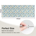 thumbnail image 5 of Lightblue Daisy Flower Green Dots Pattern Kitchen Rug Mat,Kitchen Runner Rugs Non Skid Washable,Decorative Kitchen Floor Mats for Kitchen,Sink,Laundry,17"X47", 5 of 5