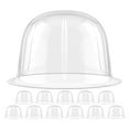 thumbnail image 1 of KAKOWELY 12pcs Plastic Hat Stand Clear Display Holder Baseball Caps Inner Support Baseball Hat Shaper,8.27"X8.27"X5.51", 1 of 4