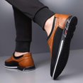 thumbnail image 7 of Men's Oxford Shoes Business Casual Shoes Office Loafers Premium Leather Dress Shoes Comfort Driving Shoes, 7 of 7