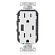 thumbnail image 1 of Cargador de pared USB Leviton T5633-W tipo A y tipo C 15A, 1 of 5