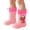 Pink, variant on Fesfesfes Toddler Kids Rain Boots for Boys Girls 2-8 Years,Cute Cartoon Dinosaur Printed Waterproof Rain Shoes,Non-Slip Sole Rain Footwear ,Outdoor Puddle Play Water Resistant Everyday