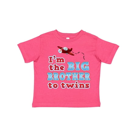 

Inktastic I m the Big Brother to Twins. Gift Toddler Boy Girl T-Shirt