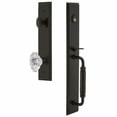 thumbnail image 4 of Grandeur Carr  C Grip Single Cylinder Handleset with Biarritz Interior Knob, 4 of 5