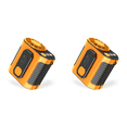 thumbnail image 1 of Ventilador Clip Cintura Con Cuello Personal Recargable Ligero para Acampar () Naranja, 1 of 4