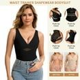 thumbnail image 5 of MISS MOLY Shapewear Bodysuit for Women Tummy Control Body Shaper V Neck Shapewear with Snap Crotch, 5 of 5