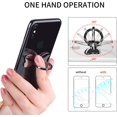 thumbnail image 2 of Anillo de dedo para iPhone, soporte para teléfono móvil con forma de mariposa, soporte metálico giratorio de 360° para smartphones, iPhone, Samsung, 2 of 5
