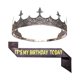 thumbnail image 1 of wonima44 Birthday Crown Headwear, Unisex Party Ribbon Decoration, Universal Style, 1 of 1