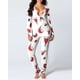 thumbnail image 4 of Pijama de Invierno para mujer, mono cálido, ropa de dormir Kigurumi, mono de Navidad para adultos, camisón para mujer, 4 of 4