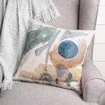 thumbnail image 3 of Creative Products Organic Watercolor Abstract 18x18 Spun Poly Pillow, 3 of 3