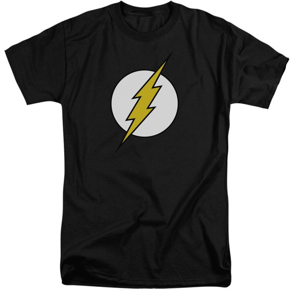 DC Comics Flash Fl Classic S/S Adult Tall Black